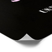 Pink Glimmer Good Luck Pageant Door Poster (Hoek)