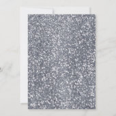 Pink Glitter 30e verjaardag uitnodiging (Achterkant)