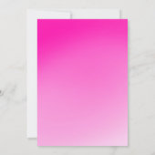 Pink Glitter Balloon 3rd Birthday for Girls Kaart (Achterkant)