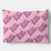 Pink Glitter Boss Babe Etui (Achterkant)