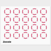 Pink Glitter Gift Label (Vel)