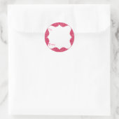 Pink Glitter Gift Label (Tas)