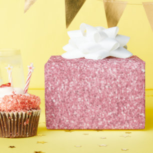 Pink Glitter Glitz Unicorn Sparkle Cadeaupapier