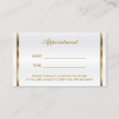 Pink Glitter Lips Afspraakschema 2 Afsprakenkaartje (Achterkant)