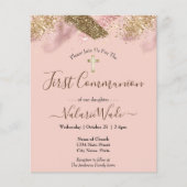 Pink Glitter Splash First Community Budget (Voorkant)