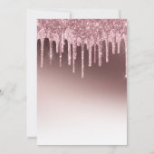 Pink Glitter Surprise 50 en fantastische verjaarda Kaart (Achterkant)