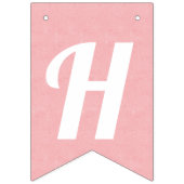 Pink Glitters Verjaardag van het Meisje Vlaggetjes (Tweede vlag)