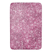 Pink Glitz Glitter Glam Sparkle Badmat (Voorkant Verticaal)