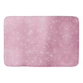 Pink Glitzy Chic Glam Sparkle Badmat (Voorkant)