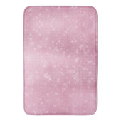 Pink Glitzy Chic Glam Sparkle Badmat (Voorkant Verticaal)