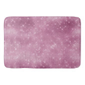 Pink Glitzy Chic Glam Sparkle Badmat (Voorkant)