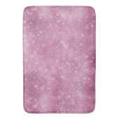 Pink Glitzy Chic Glam Sparkle Badmat (Voorkant Verticaal)