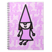 Pink Gnome Notitieboek (Voorkant)