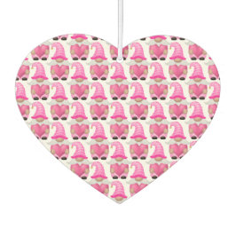 Pink Gnomes Hearts Woodland Scandinavian Cute Luchtverfrisser