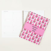 Pink Gnomes Hearts Woodland Scandinavian Cute Planner