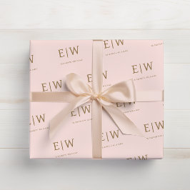 Pink Gold Branded Zakelijke Verpakking Cadeaupapier