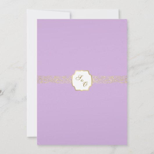 Pink Gold Butterfly Wedding Programma (Achterkant)