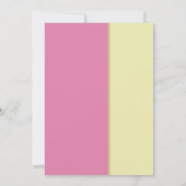  Pink & Gold Charity Fondsenwervingsgala Kaart (Achterkant)