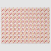 Pink Gold Christmas Merry Pattern#17 ID1009 Tissuepapier (Voorkant)