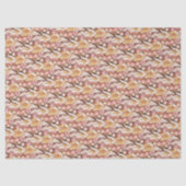 Pink Gold Christmas Pattern#22 ID1009 Tissuepapier (Voorkant)