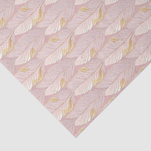 Pink Gold Christmas Pattern#29 ID1009 Tissuepapier (Detail)