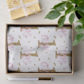 Pink & Gold Glitter Confetti 1 1e verjaardagsfeest Tissuepapier (Geschenk)