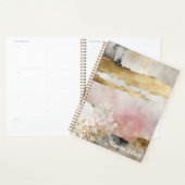 Pink Gold Grey Wabi Sabi Planner (Display)