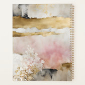 Pink Gold Grey Wabi Sabi Planner (Achterkant)