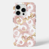 Pink Gold Love XO Case-Mate iPhone Case (Achterkant)