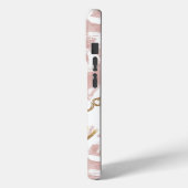 Pink Gold Love XO Case-Mate iPhone Case (Achterkant / Links)