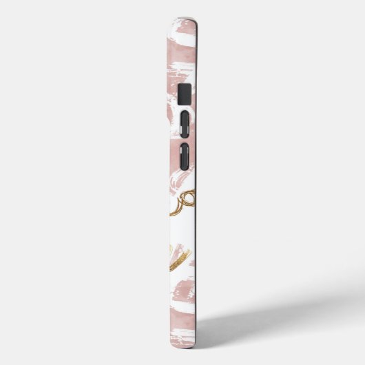 Pink Gold Love XO Case-Mate iPhone Case (Achterkant / Links)