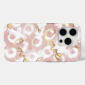 Pink Gold Love XO Case-Mate iPhone Case (Achterkant (horizontaal))