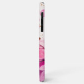 pink gold marble glitter personalized name  Case-Mate iPhone case (Achterkant/links)