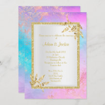 PINK GOLD Pastel Marble ELEGANT CLASSY WEDDING