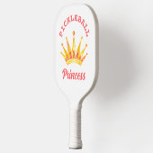 Pink Gold Pickleball Princess Crown Pickleball Paddle (Links)