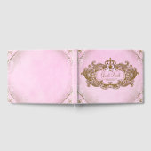 Pink Gold Princess gastenboek (Volledig)