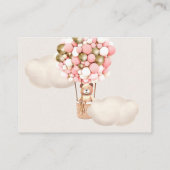 Pink Gold raden hoeveel Beren ballonnen tickets Informatiekaartje (Achterkant)