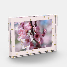 Pink Gold Sparkle Confetti Persoonlijke foto