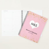 Pink Gold Sparkles Wedding Planner (Display)