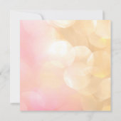 Pink & Gold Swan Princess Girls Birthday party Inv (Achterkant)