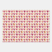 Pink & Gold Trio Inpakpapier Vel (Voorkant 2)