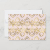 PINK GOLD  VICTORIAANS ALLE OCCASION RSVP (Achterkant)