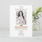 Pink Gold White — minimale fotografie Kaart (Staand voorkant)