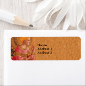  Pink Golden Christelijke Angel Etiket (Insitu)