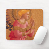  Pink Golden Christelijke Angel Muismat (Met muis)