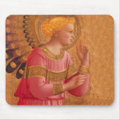  Pink Golden Christelijke Angel Muismat (Voorkant)