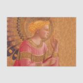  Pink Golden Christelijke Angel Tissuepapier (Voorkant)