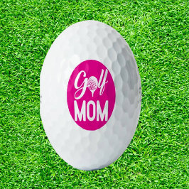 Pink GOLF MOM Golfballen