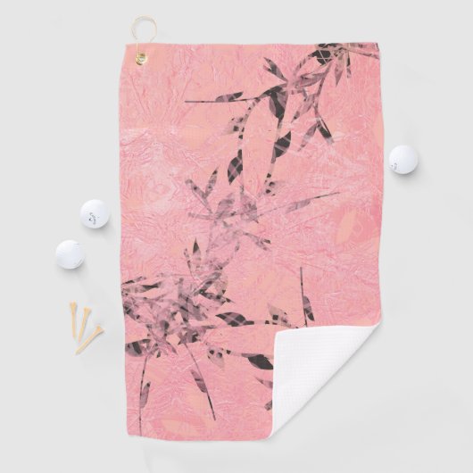 pink golfhanddoek (Insitu)