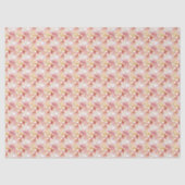 Pink Goud Kerst Mis Pattern#17 ID1009 Tissuepapier (Voorkant)